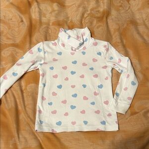Little English Heart Turtle Neck